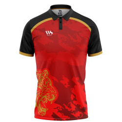 Whitedot Wild Fire Cricket T-shirt